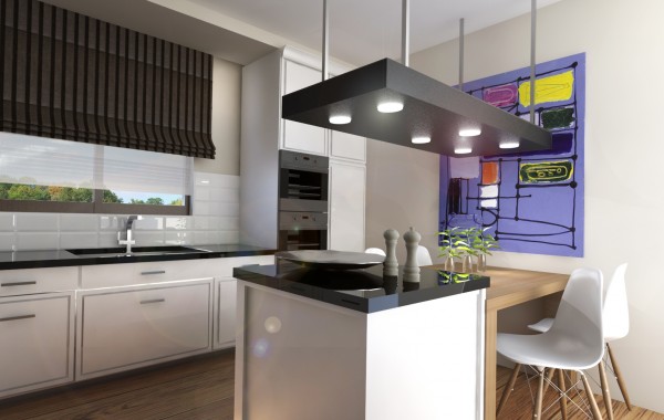 Łomianki – projekt kuchni